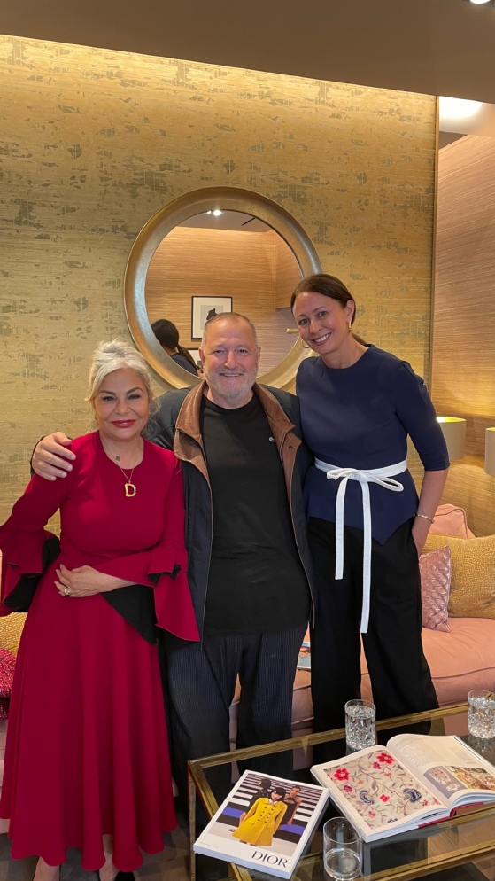 Caroline Rush و Desirée Bollier