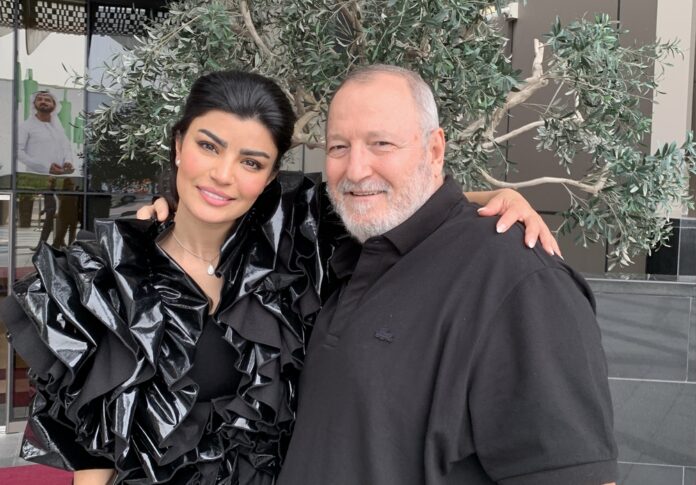 عدنان الكاتب وميلا الزهراني