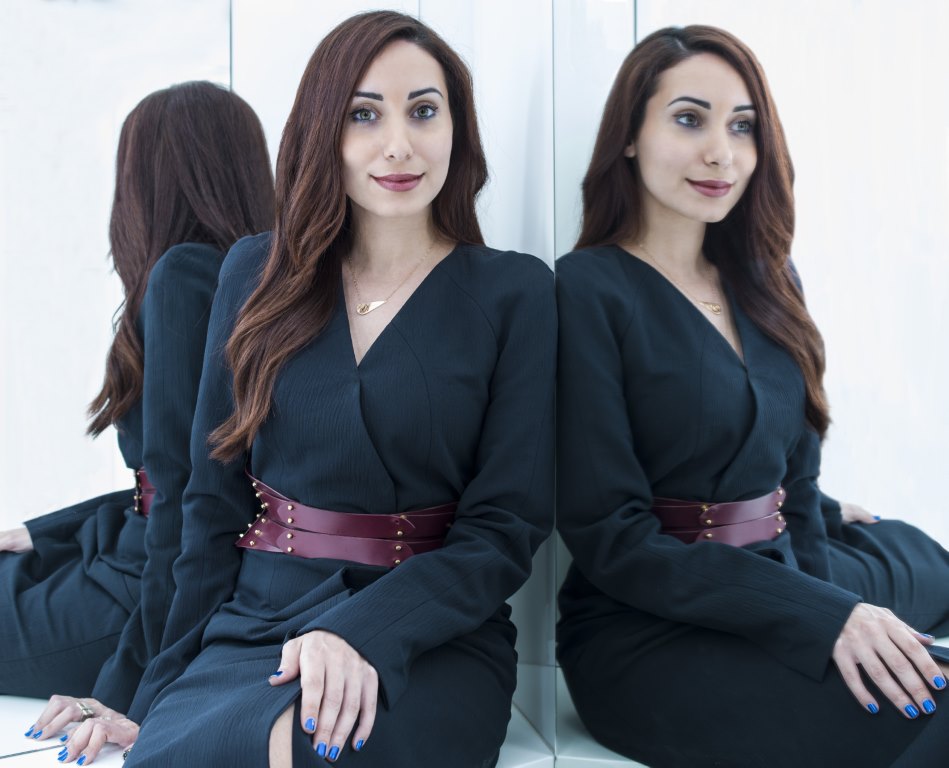 المهندسة الشابة والمصممة المبدعة مي بربر :