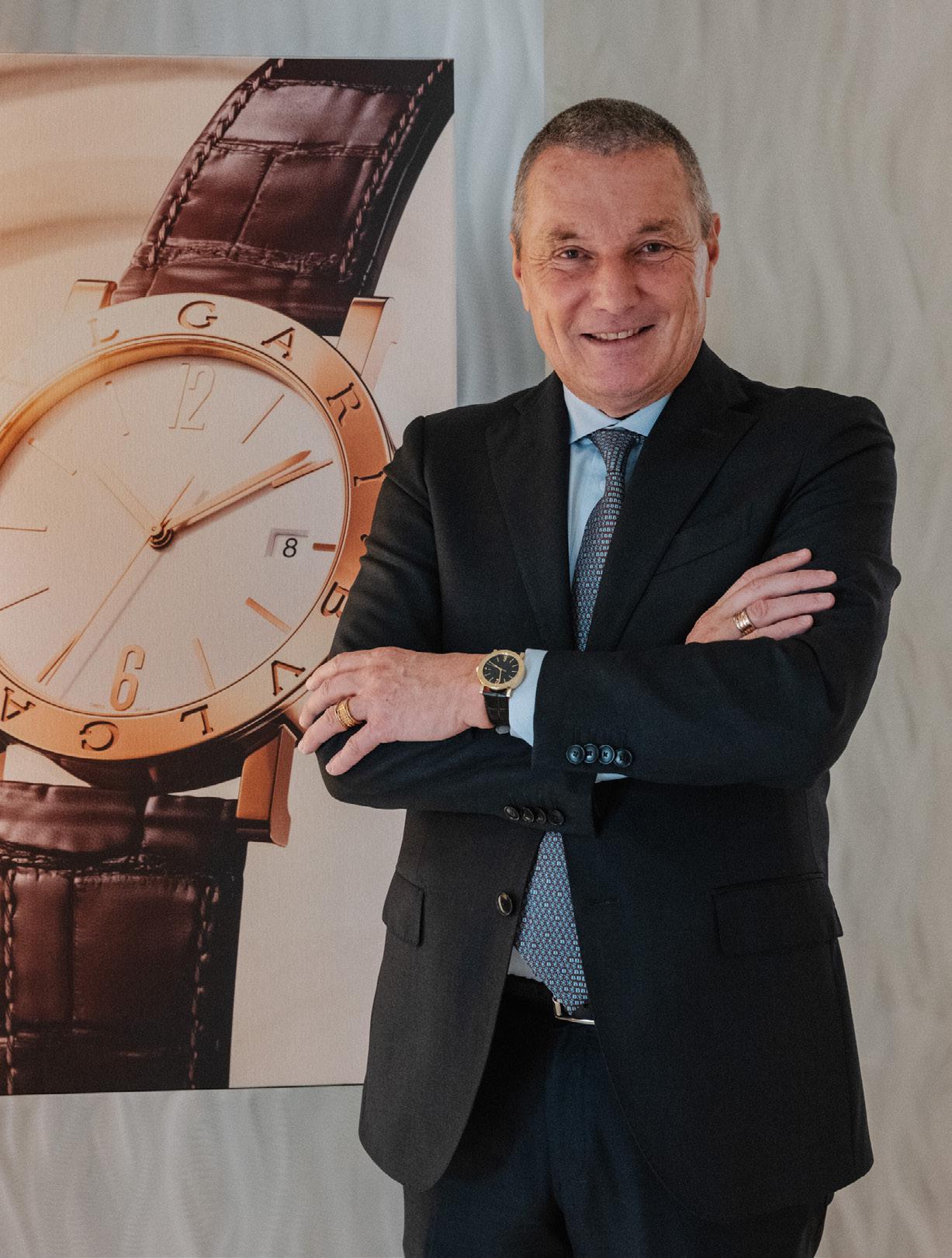 جان كريستوف بابين الرئيس التنفيذي لدار "بولغري" BVLGARI