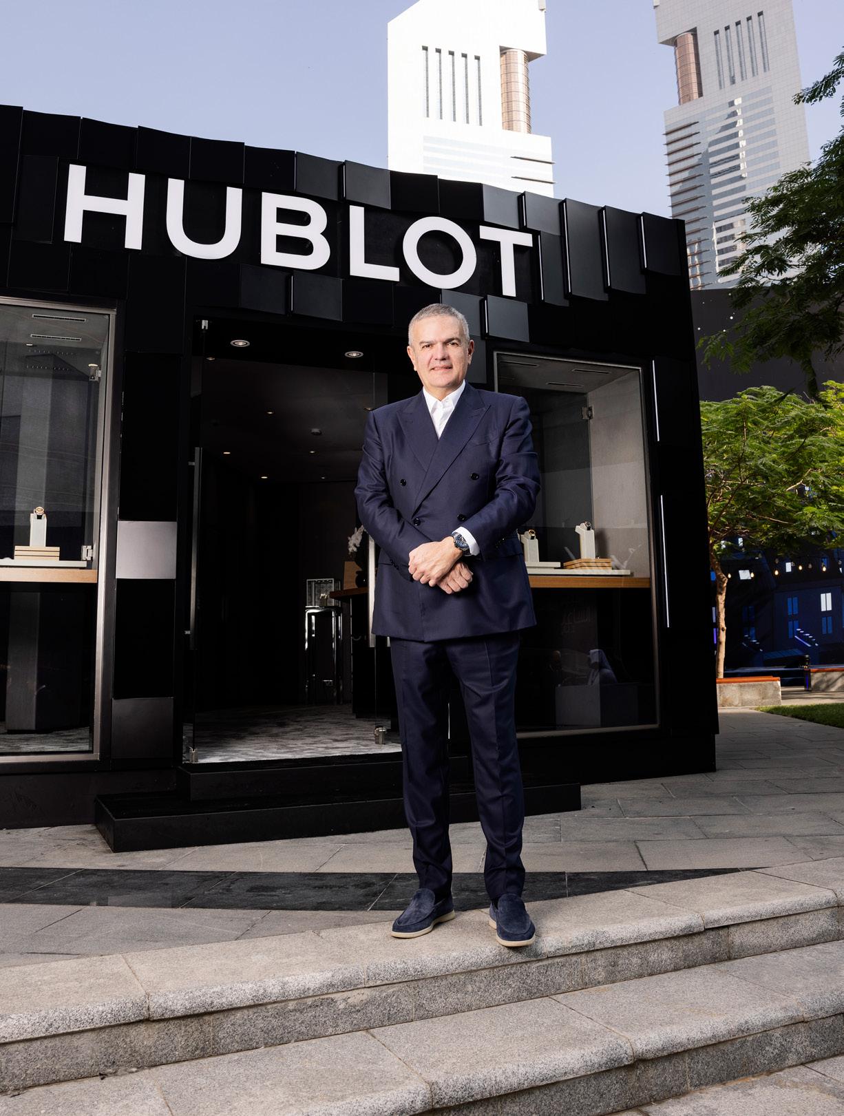 حوار خاص مع "ريكاردو غوادالوبي" الرئيس التنفيذي لدار "هوبلو" HUBLOT