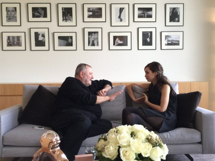  عدنان الكاتب مع النجمة البرازيلية 